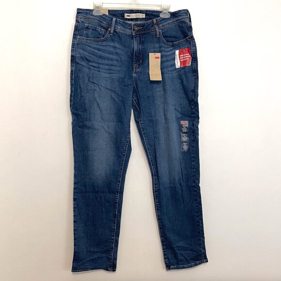 NEW NWT LEVI'S LEVIS Plus Size Perfectly Shaping 512 Skinny Leg Skinny Jeans 18W - Picture 2 of 15